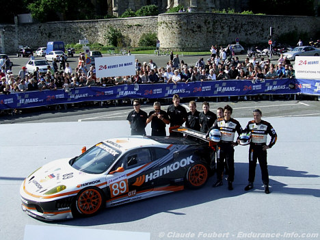 Hankook - Team Farnbacher er ankommet på Le Mans med en frisk andenplads fra Nürburgrings 24 timerløb.